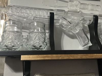 Star Wars Blaster And Glass Set