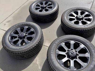 Ram Truck Wheels & Bridgestone TRANSFORCE AT Tires - Set of 4, Great Condition