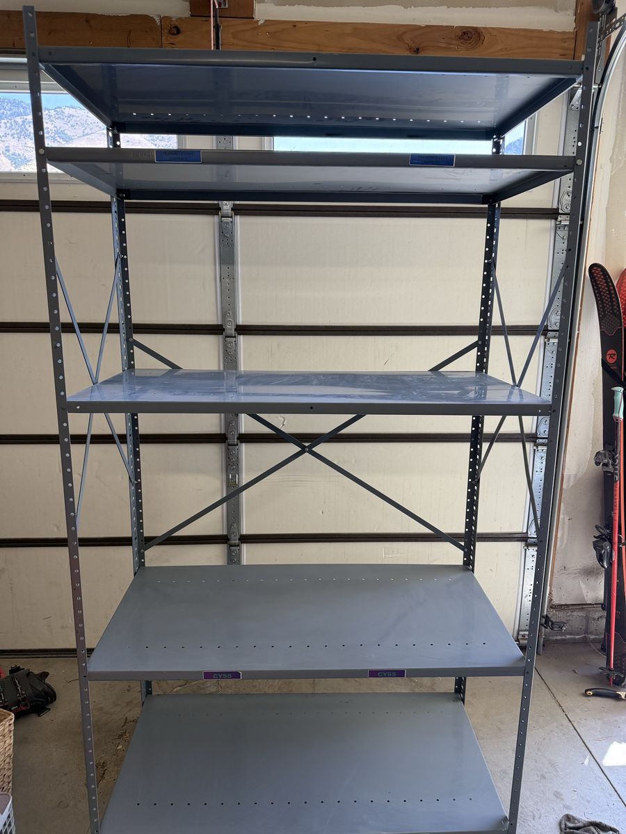 Steel Garage Shelves