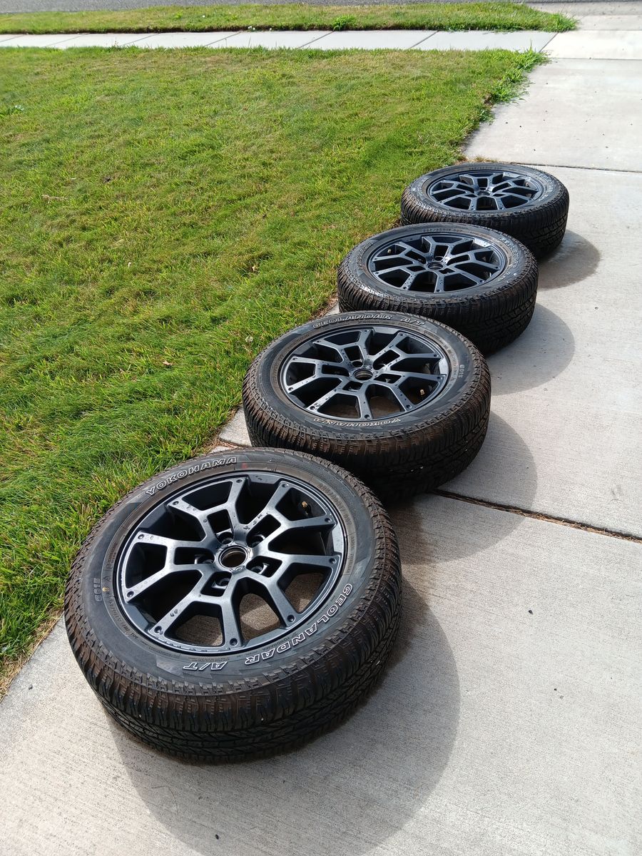 Tires & Rims for Subaru Wilderness CrossTrek 2024