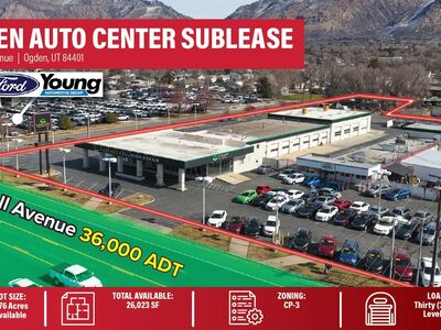 Ogden Auto Center Sublease - 26,023 SF - Ogden, UT