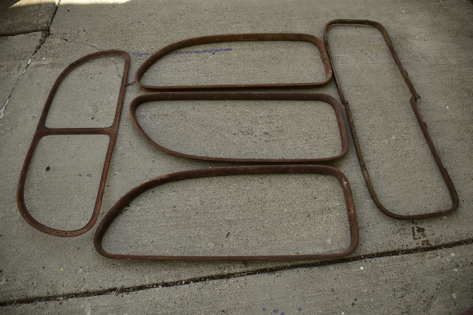 38 ford window frames