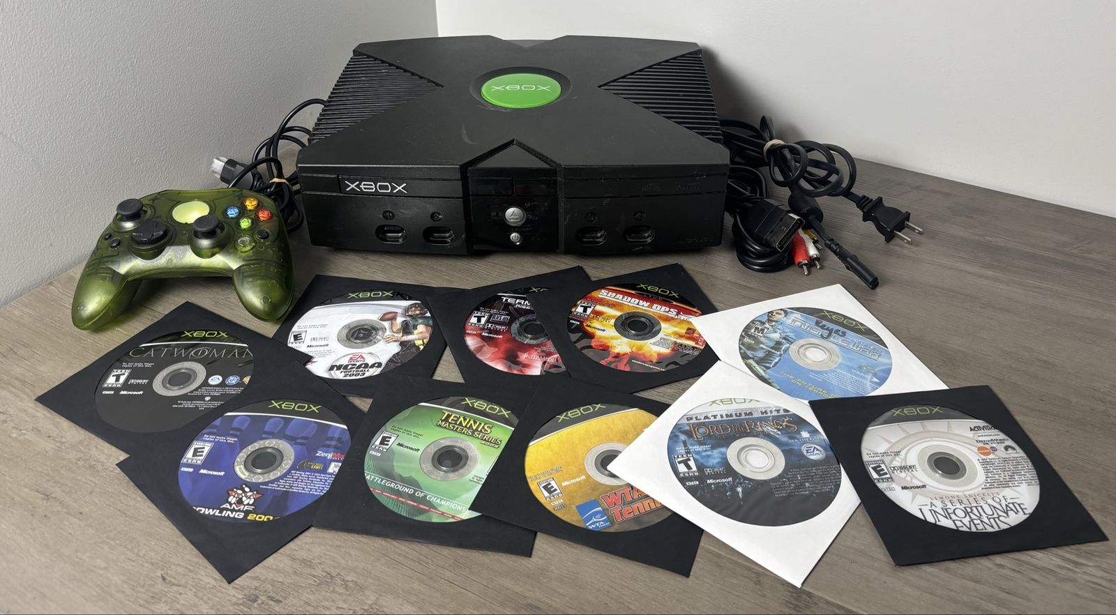 Xbox Original System + Games