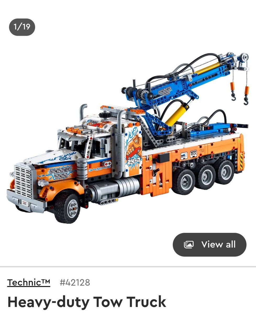 Lego tow truck