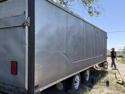 22 ft enclosed trailer