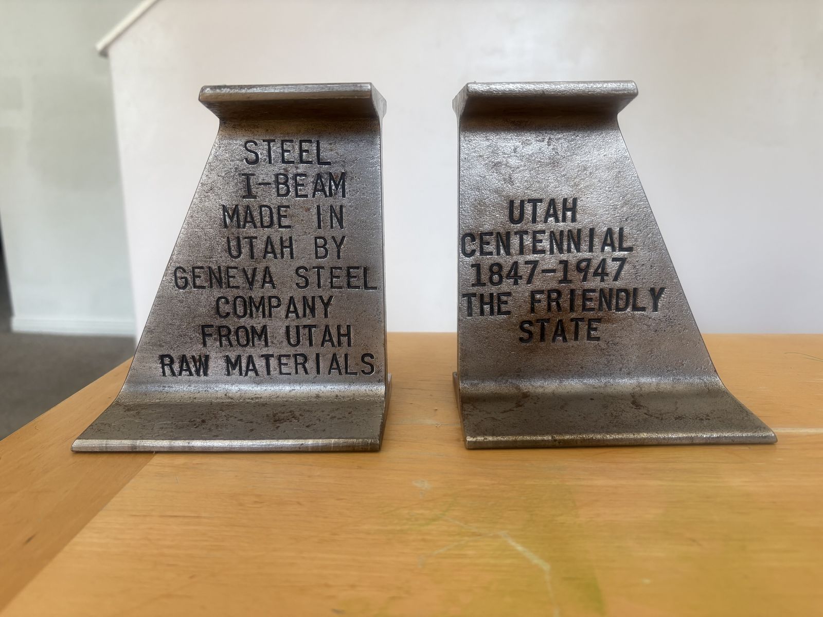 1947 Steel Book Ends