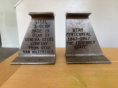 1947 Steel Book Ends
