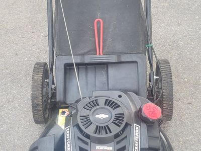 craftsman lawnmower 21"cut 7.25 hp