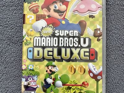 New Super Mario Bros. U Deluxe - Nintendo Switch (Game & Case)