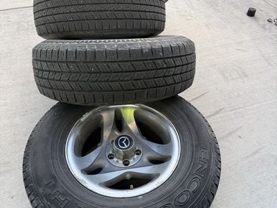 245/75R16 tires and wheels