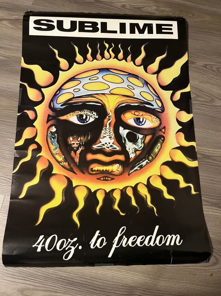 Sublime 40 0z To Freedom Poster