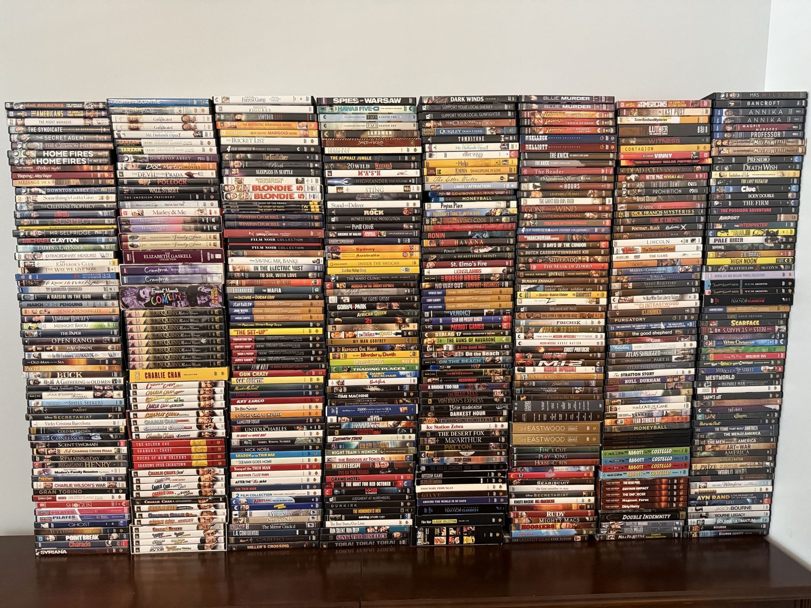 LARGE SELECTION OF DVD's