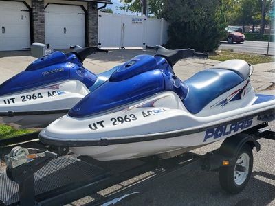 2003 Polaris Freedom Personal Watercraft (x2) with Trailer - Great Condition, Ready for the Water!