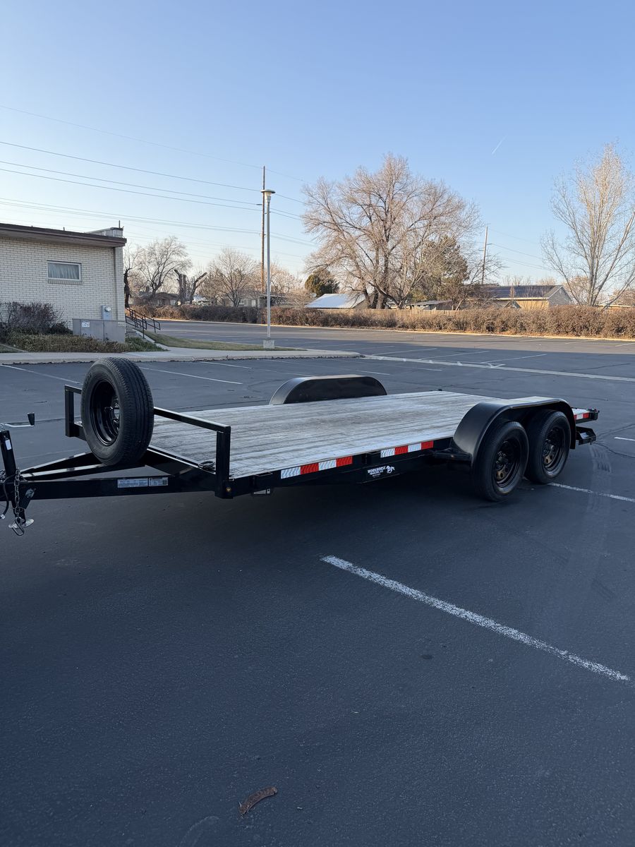 2024 7x16 Dual Axle Trailer
