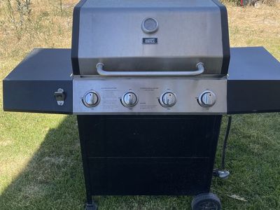 Expert Grill 4 Zone Propane Gas Grill with Temperature Gauge