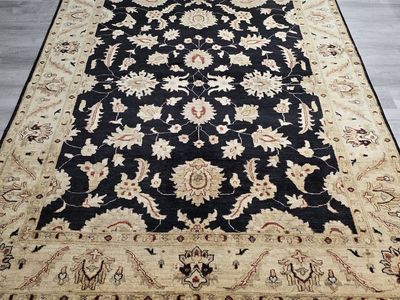 6'5x8'1 NEW Handknotted Oushak Wool Rug