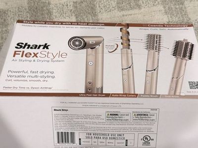 Shark FlexStyle Air Styling & Drying System Multi-Styler with Coanda Technology, No Heat Damage