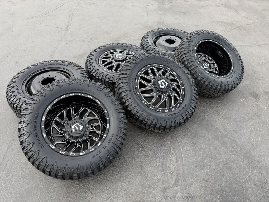 New Dually DRW TIS 544bm LT295/65r20 RT 8x200 Ram