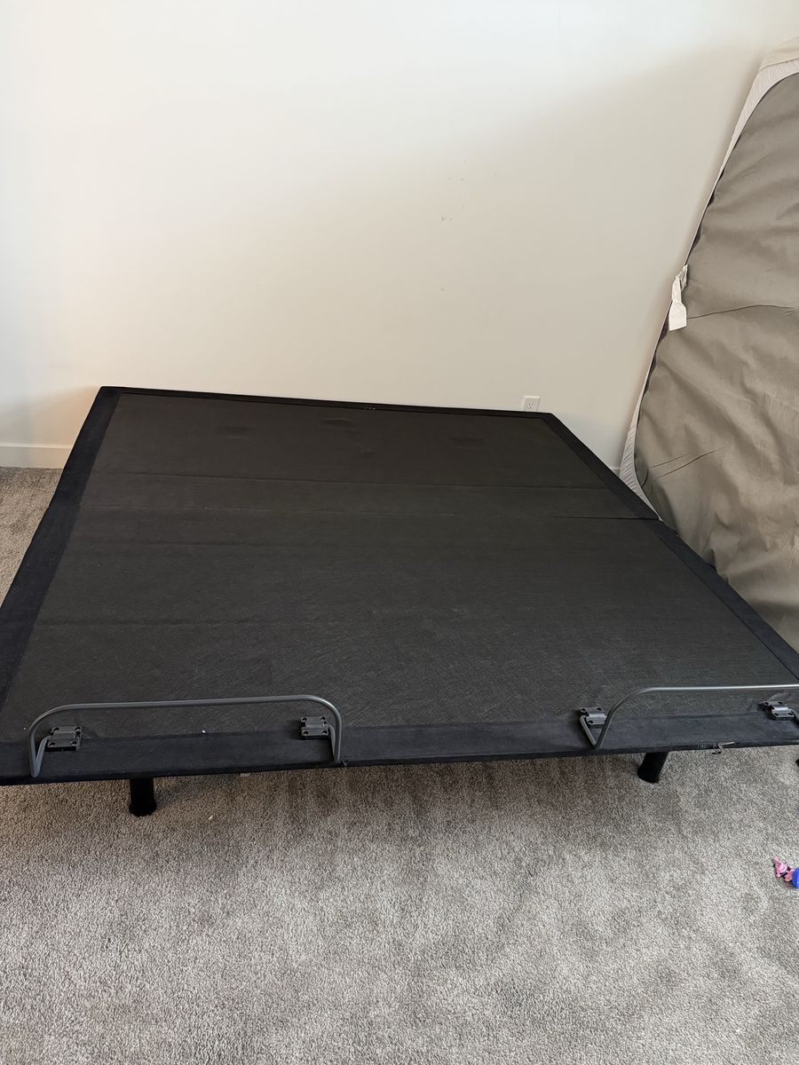 King size adjustable bed frame