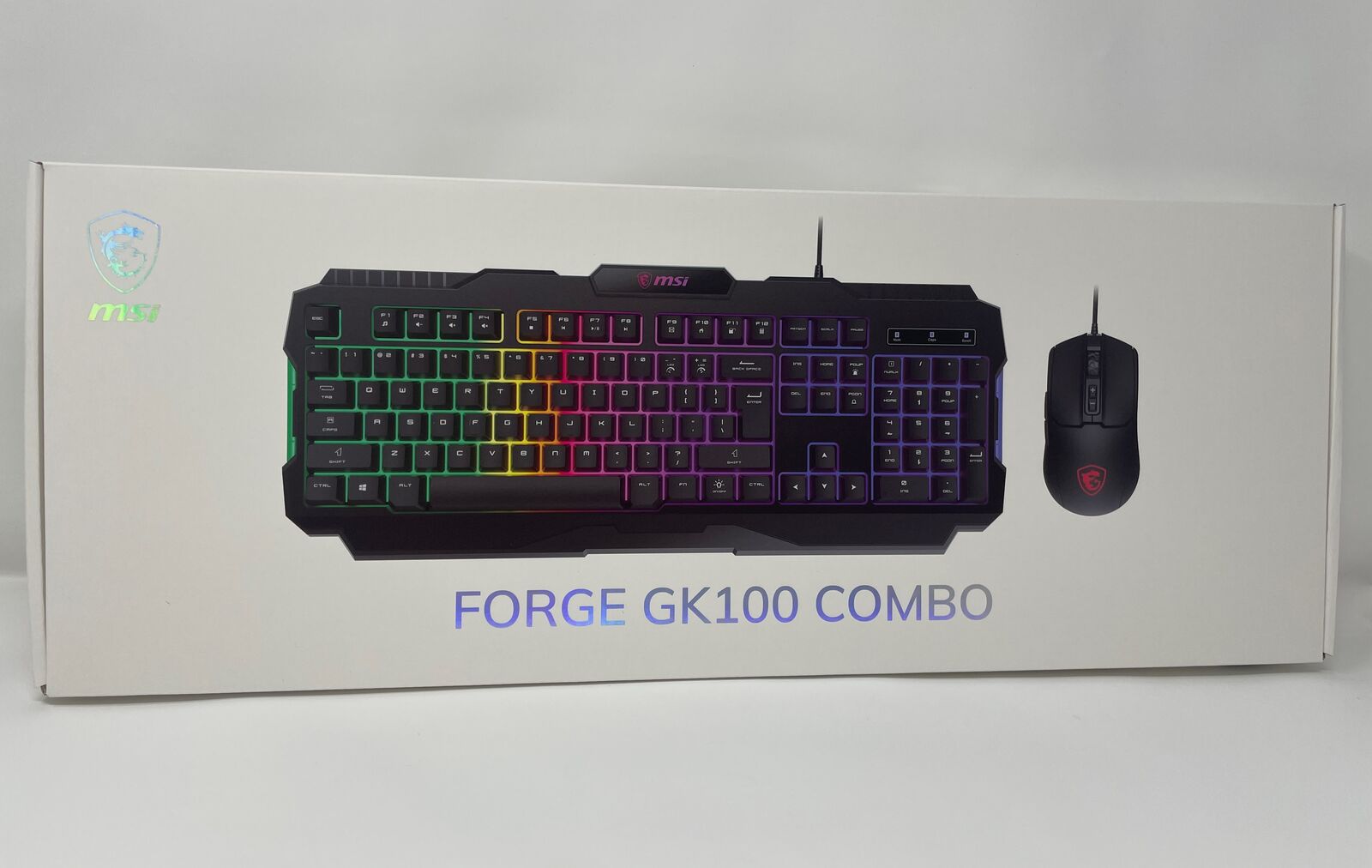 [NEW] MSI Forge GK100 Wired Gaming Keyboard and Mouse Set
