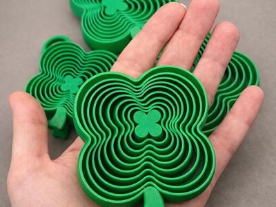 Shamrock Fidget Toy Gift – w/ Free Gift Bag
