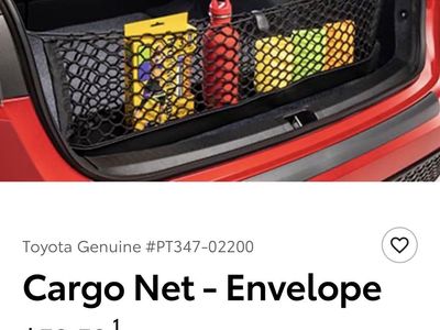 Toyota 2019-2026 RAV4 Cargo Net