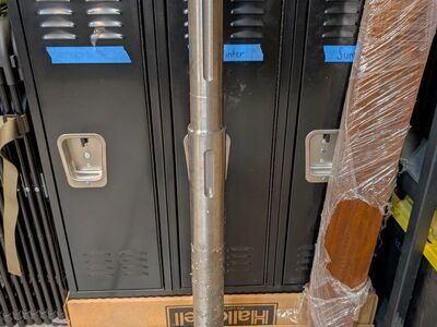 Extremely Heavy Solid Steel Industrial Shaft