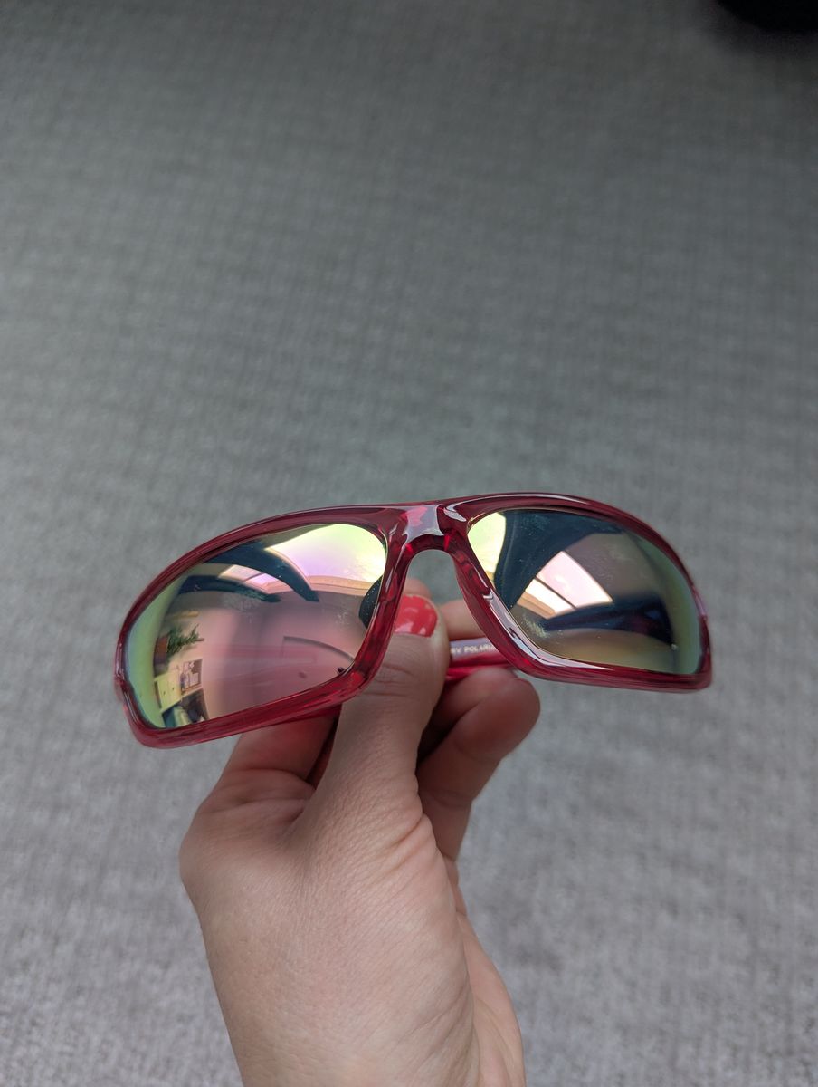 Nitrogen Polarized Sports Sunglasses, pink/red