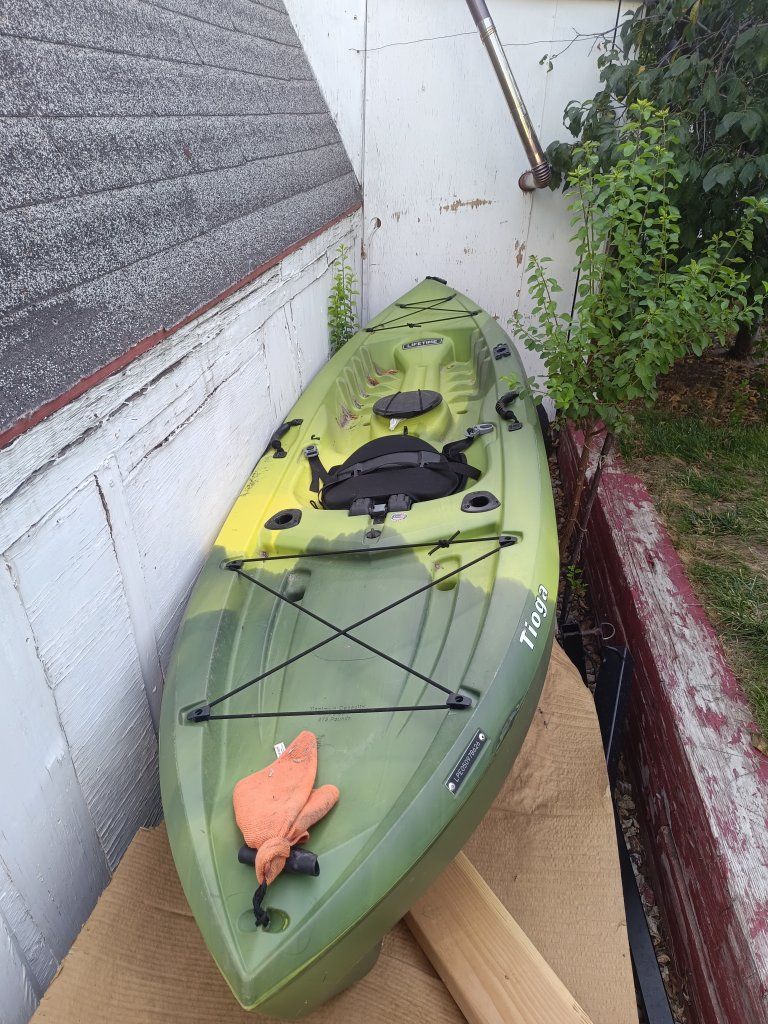 Lifetime Tioga Sit-On-Top Kayak - Green Camo