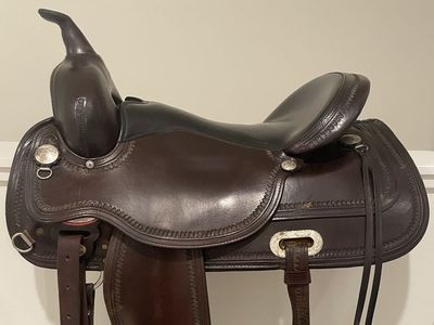 Circle Y Park & Trail, flex-lite, 17", semi-quarter horse bars