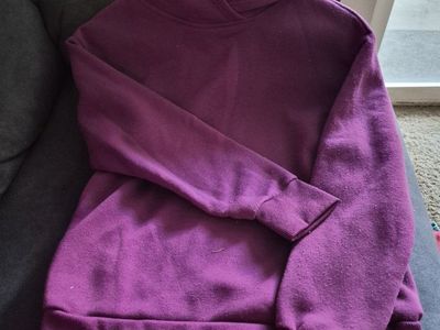 Just Be Purple Hoodie Sweatshirt Women's Size Small