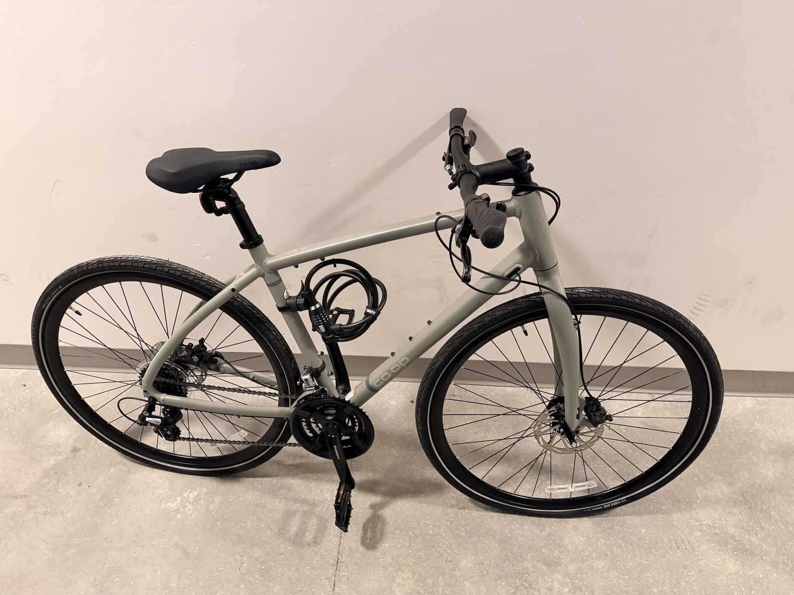Co-op Cycles CTY 1.1 Hybrid Bike — Like New, Lock Included