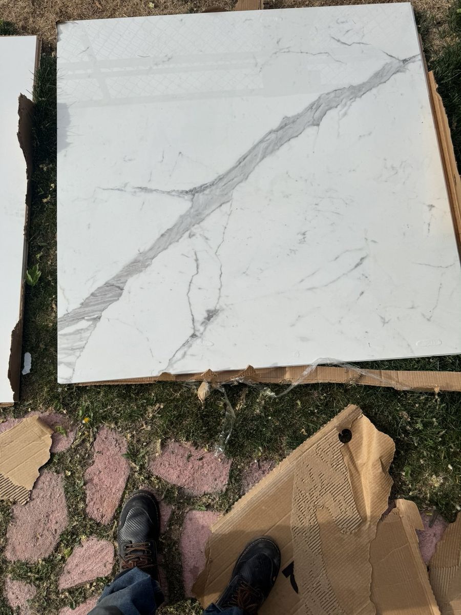 48x48 Dolce Italia Porcelain Tile – StonePeak – New