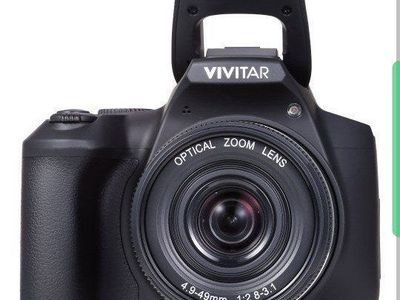 Vivitar 64MP 4K Digital Hybrid Bridge Camera VXXBR70-BLK 70x Optical Zoom