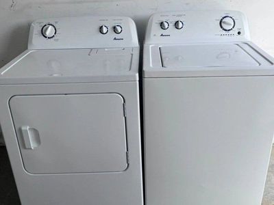 Amana Washer and Electric Dryer Delivery Warranty