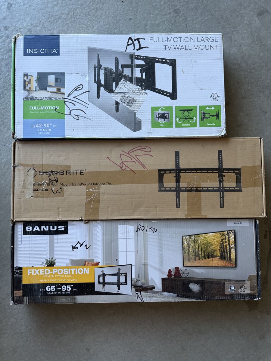 Tv wall mounts