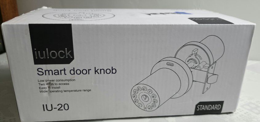IU-20 Code Door Lock Electronic Door Knob with Key
