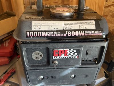 CPE Power Station 1000W Peak 800W Running Portable Generator