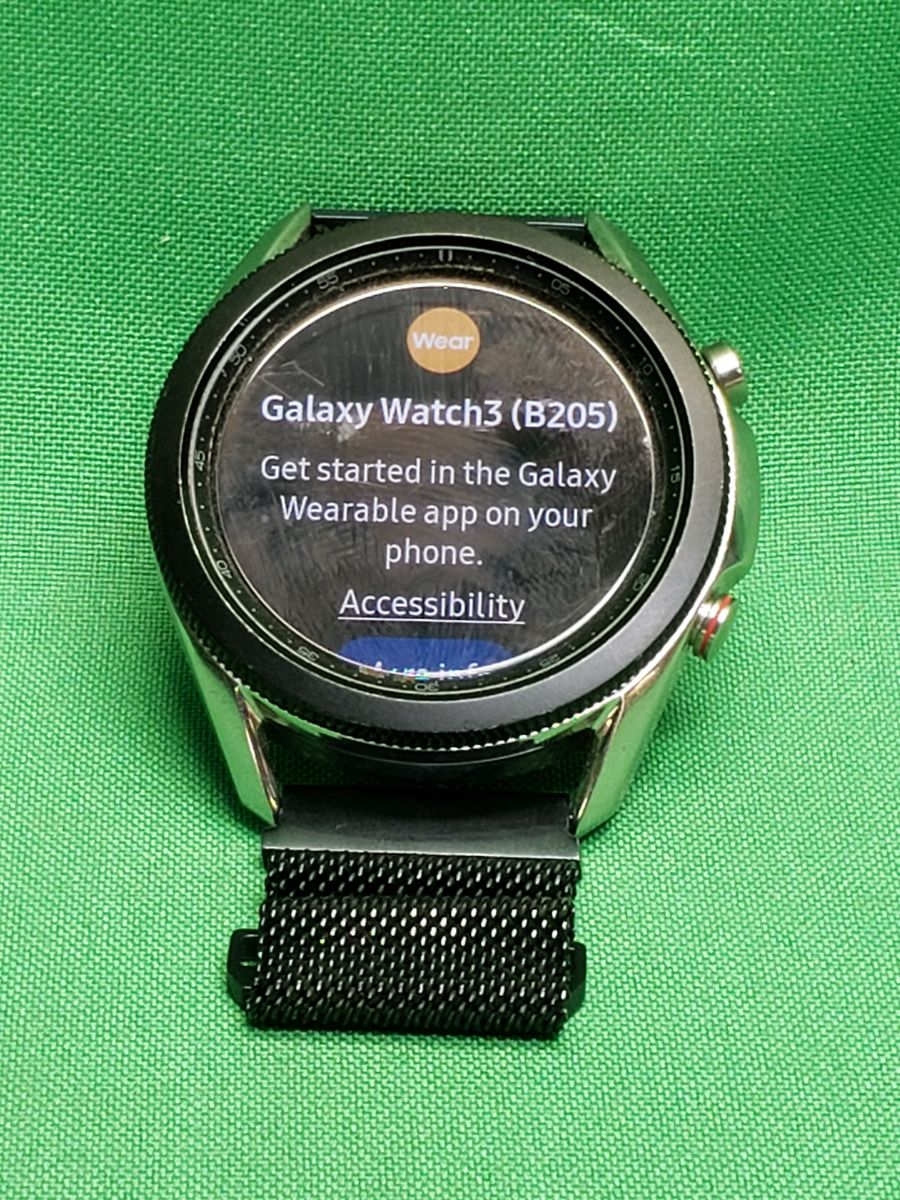 Samsung Galaxy Watch 3 & Gear S2 and Gen1 Smartwatches - Black (Mixed Lot)