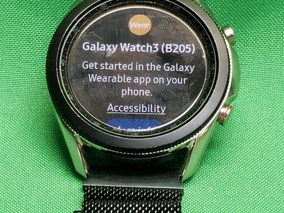 Samsung Galaxy Watch 3 & Gear S2 and Gen1 Smartwatches - Black (Mixed Lot)