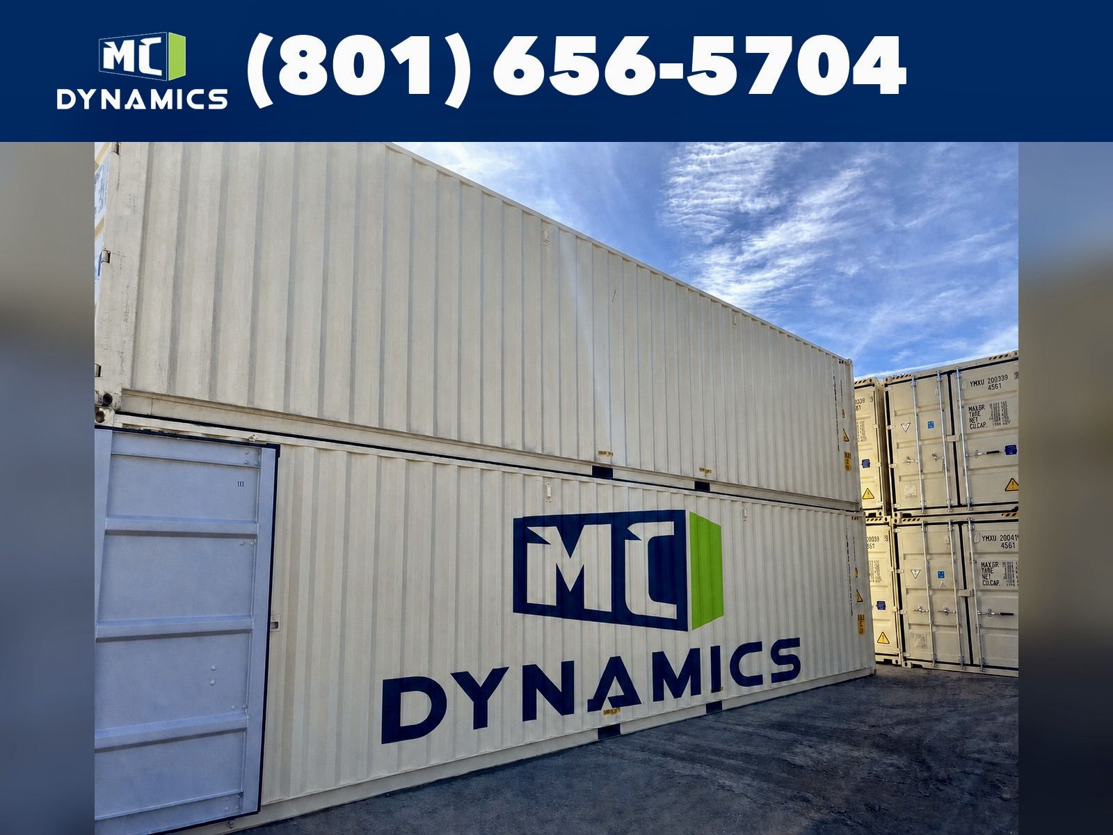 Premium 40' High-Cube Container Ready for Delivery | Roy