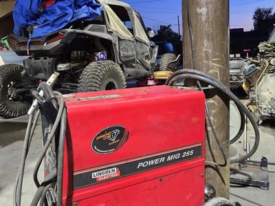 Lincoln Electric Power Mig 255 Welder - MIG/Flux-Cored, 255 Amps,