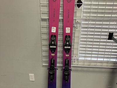 Lightly Used Rossignol Sender Free 100 170cm Skis w/ Atomic Strive 13 Demo Bindings
