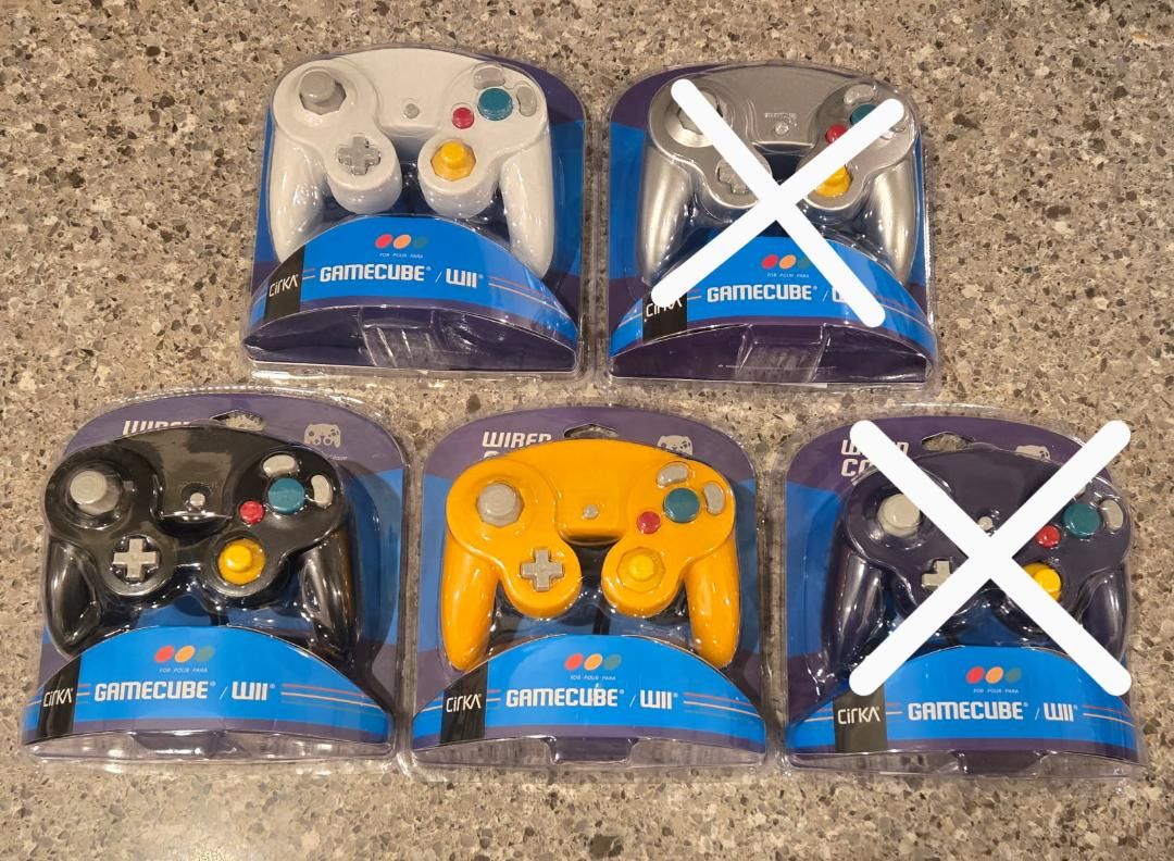 New Unopened Gamecube controllers $15 each! trades considered!