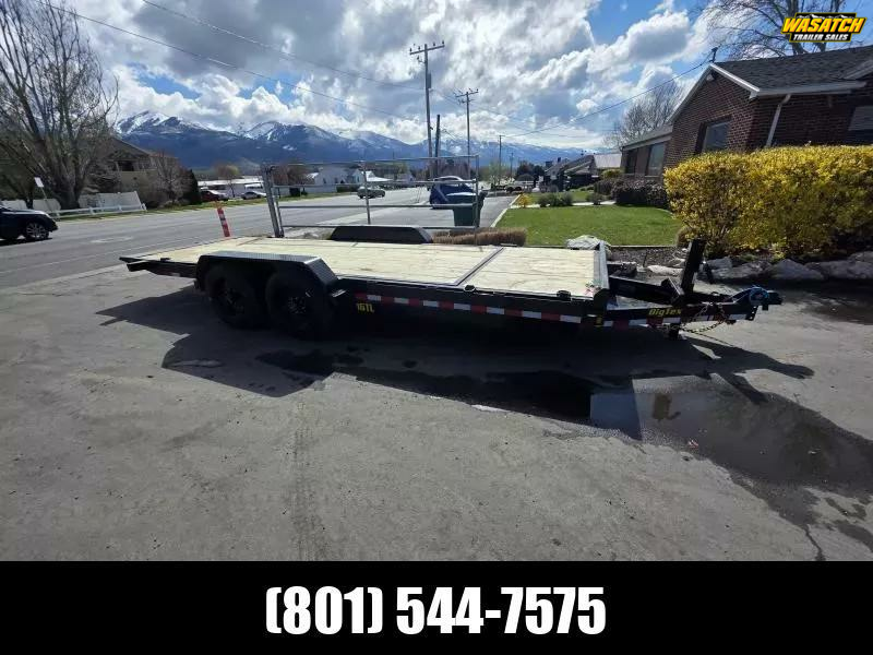 2026 Big Tex Trailers 7X20 TL 16K Flatbed Equipment Tilt Trailer *bigtex*