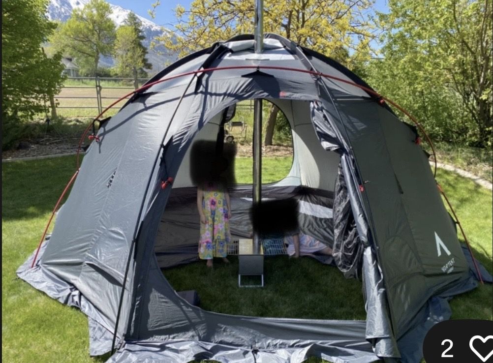 Nortent Gamme 8 with Titanium Stove