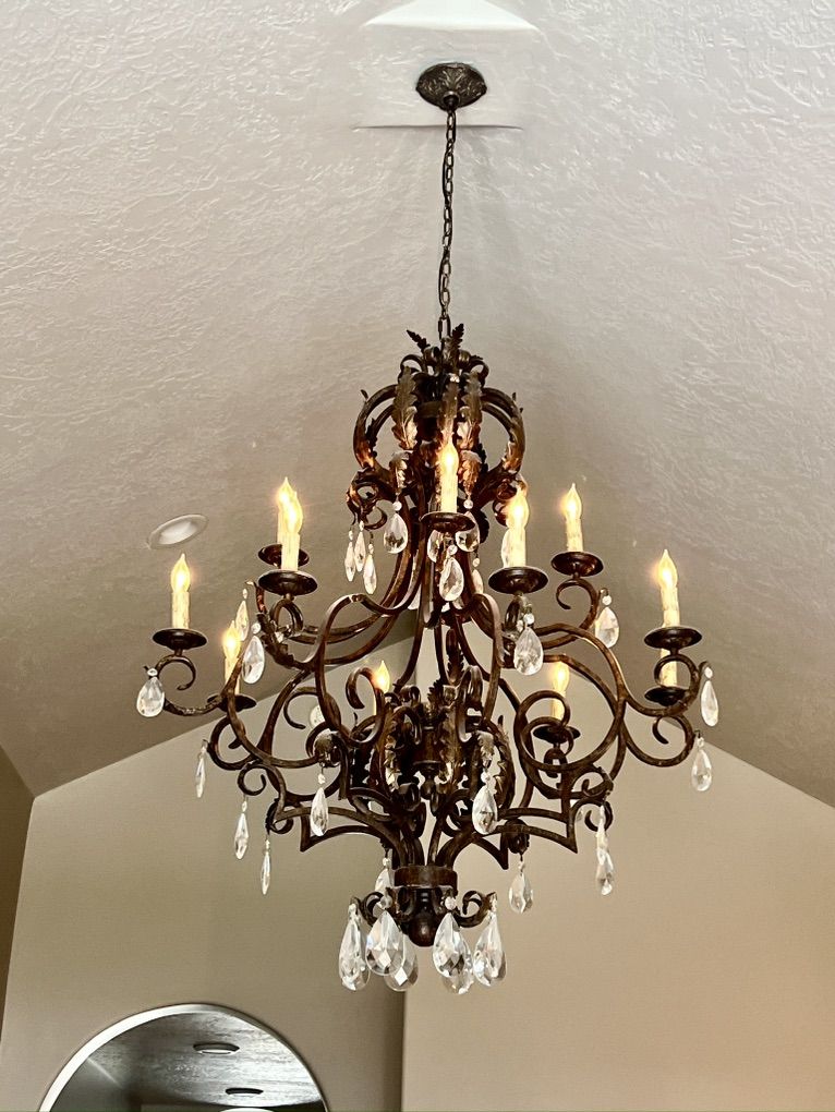 Huge Crystal Chandelier