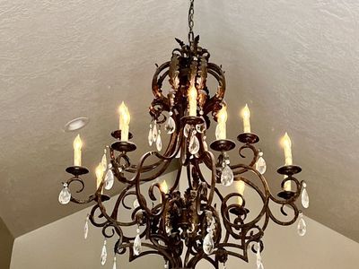 Huge Crystal Chandelier