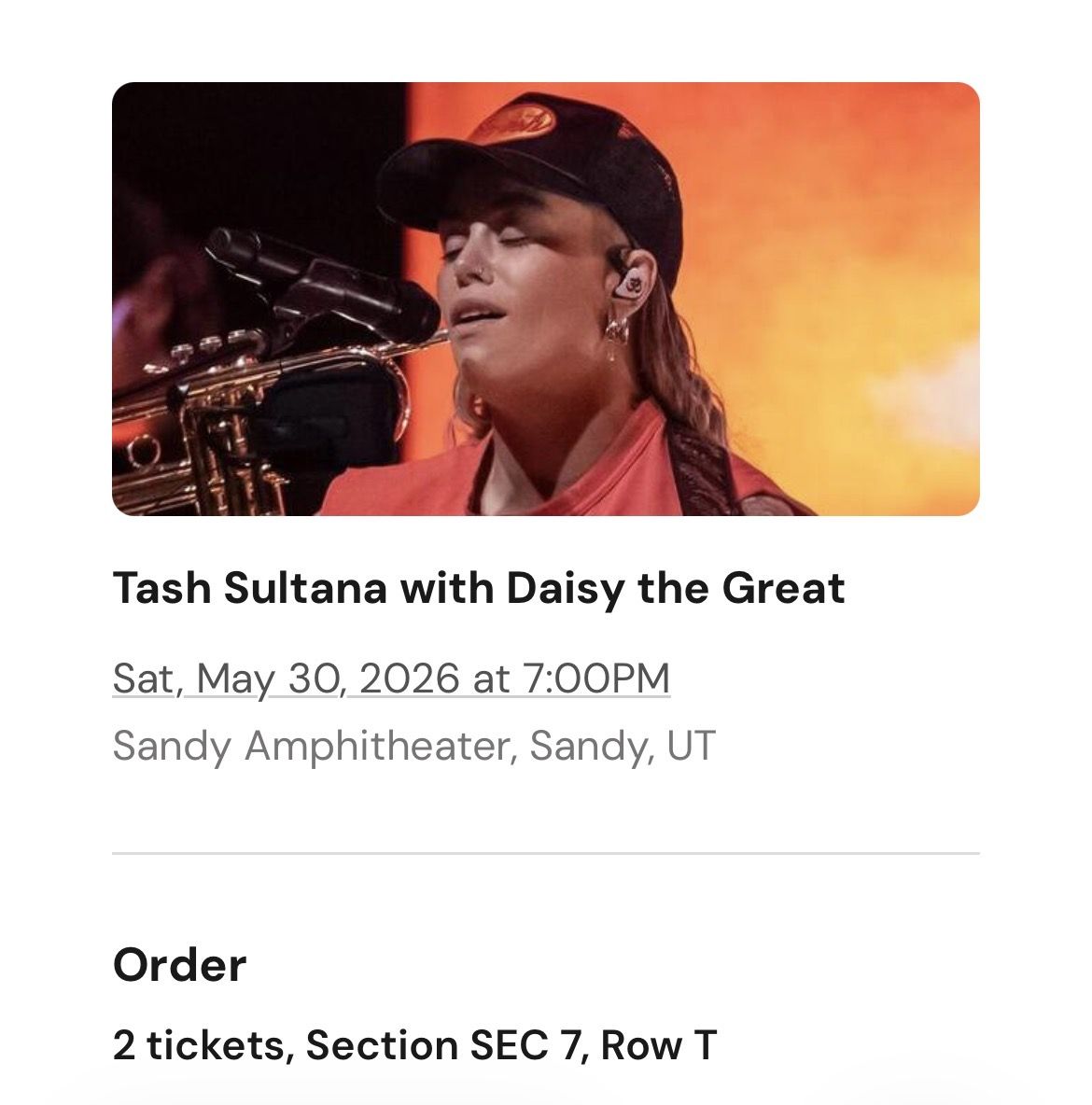 Tash Sultana