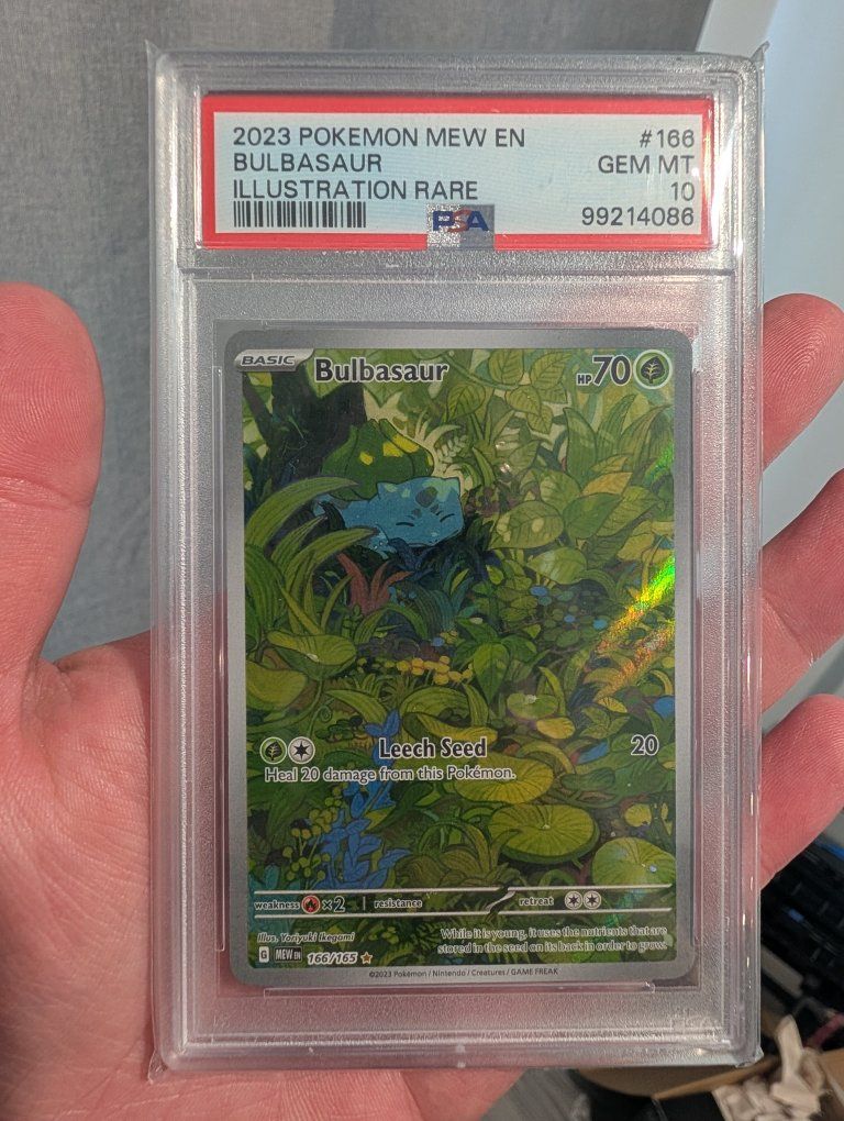 psa 10 Bulbasaur illustration rare